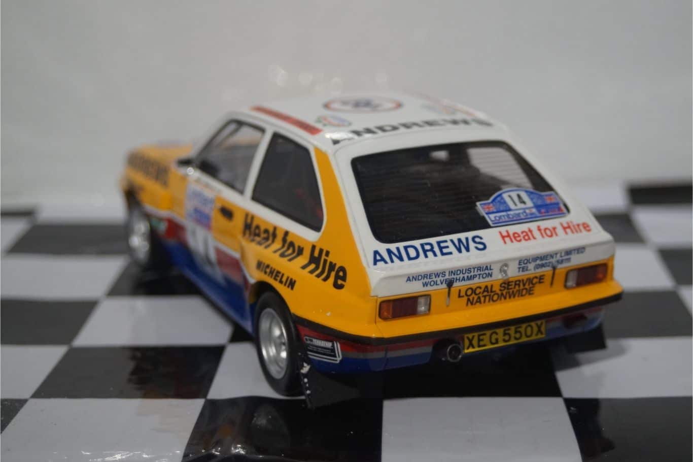 Otto vauxhall chevette gr.b rac rally 1983 1:18 ot370