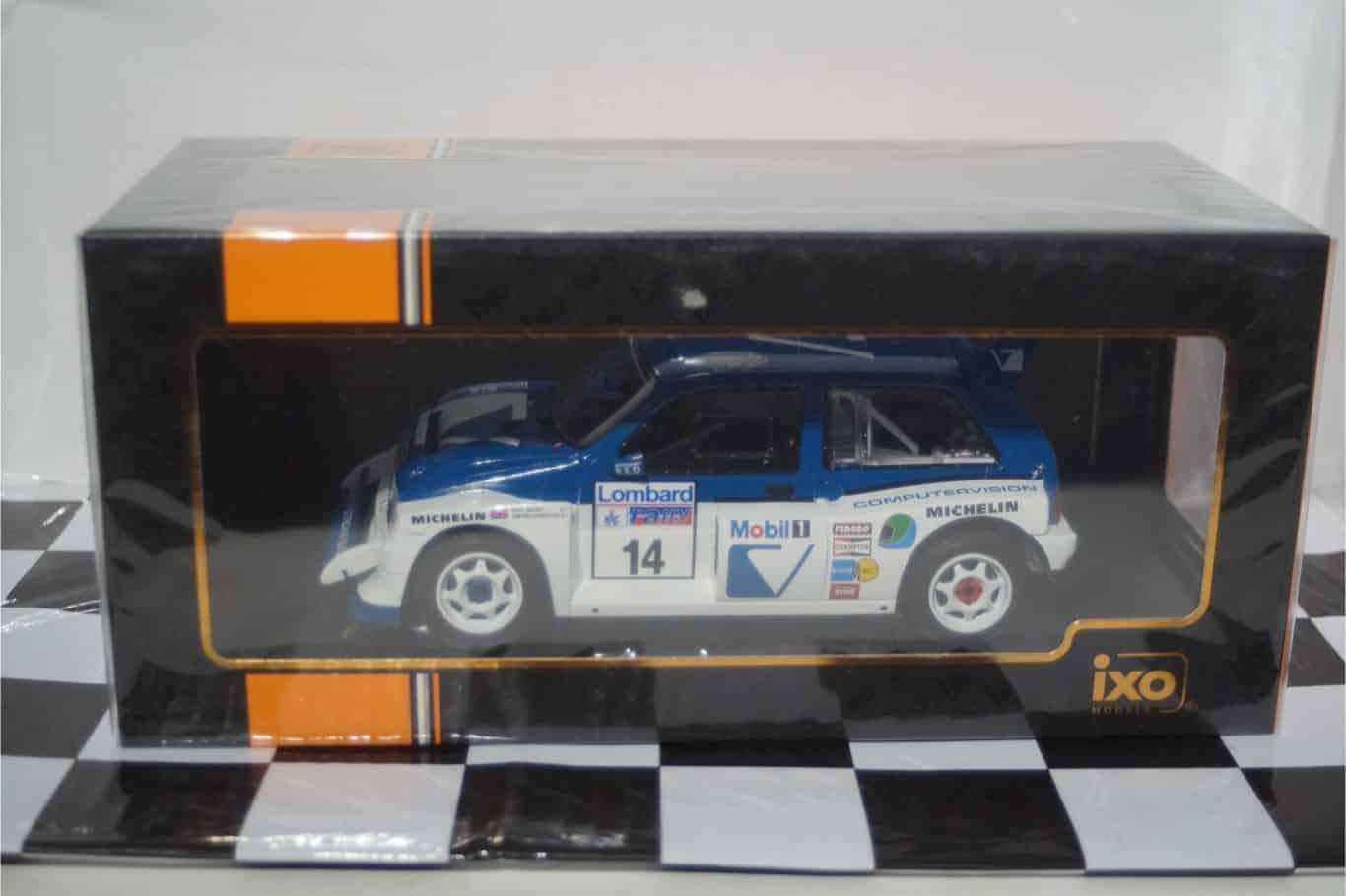 Ixo MG Metro 6R4 RAC Rally 1986 M.WILSON 1:18