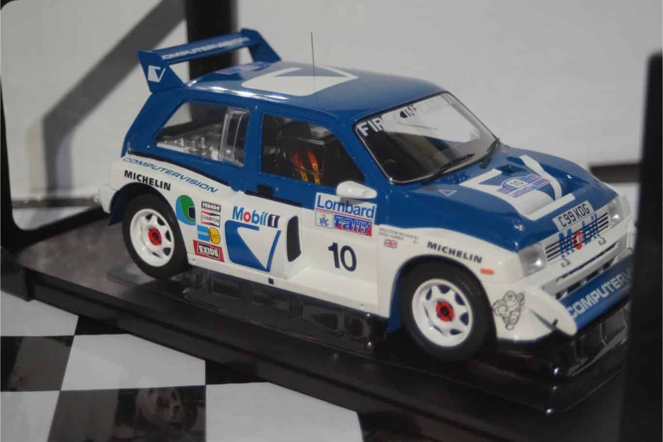 Ixo mg metro 6r4 rac rally 1986 m.wilson 1:18