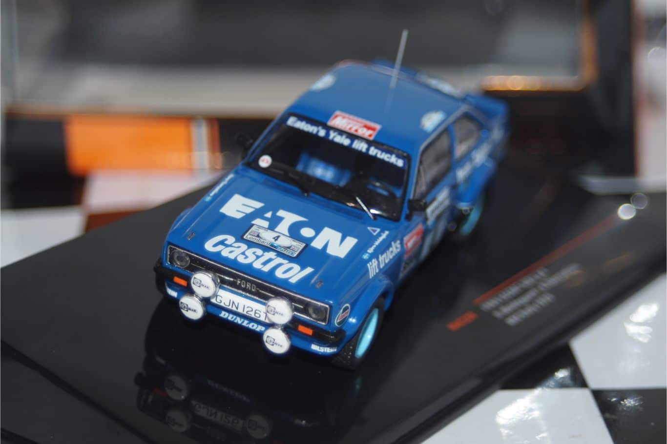 Ixo ford escort mk2 rac rally 1979 b.waldegard rac330 1:43