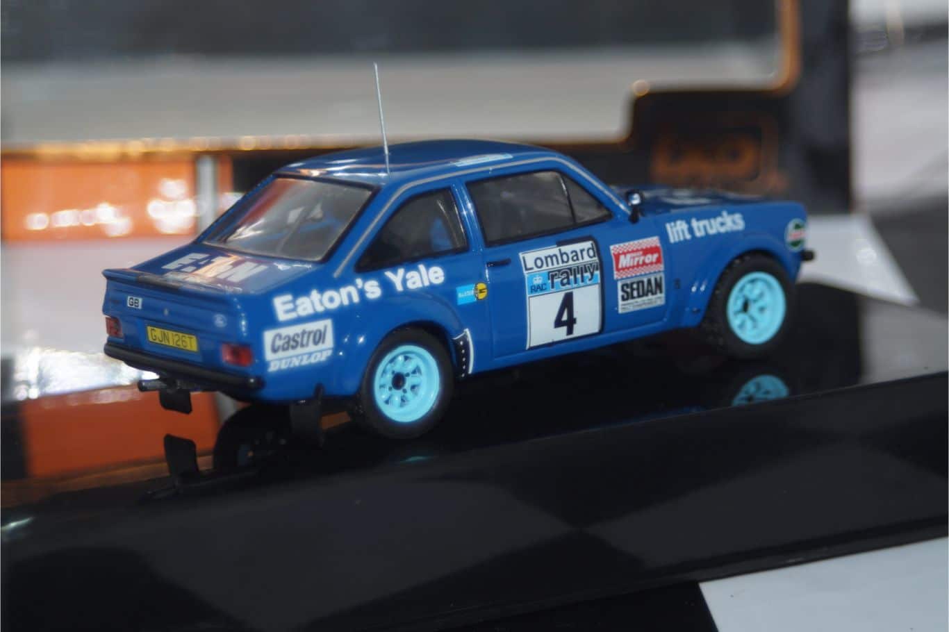 Ixo ford escort mk2 rac rally 1979 b.waldegard rac330 1:43