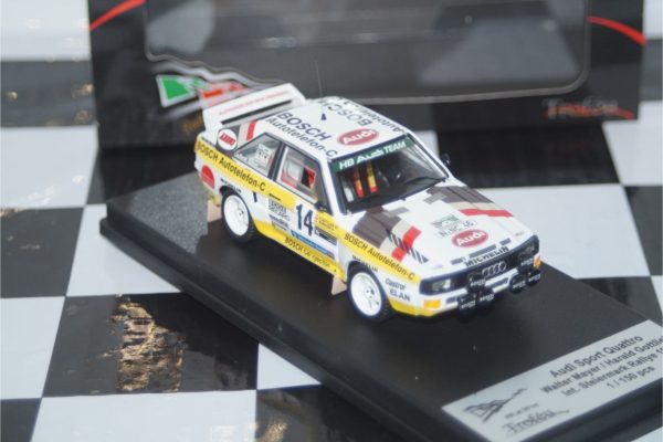 Audi sport quattro stelemark 1985 walter mayer 1:43rd scale rr.at 05 trofeu