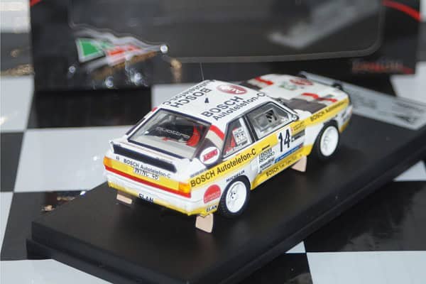 Audi sport quattro stelemark 1985 walter mayer 1:43rd scale rr.at 05 trofeu