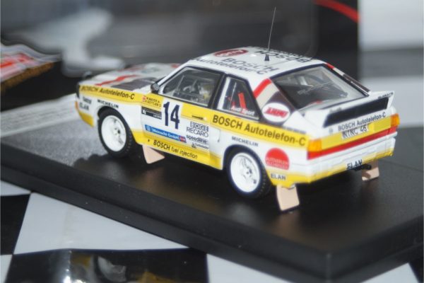 Audi sport quattro stelemark 1985 walter mayer 1:43rd scale rr.at 05 trofeu