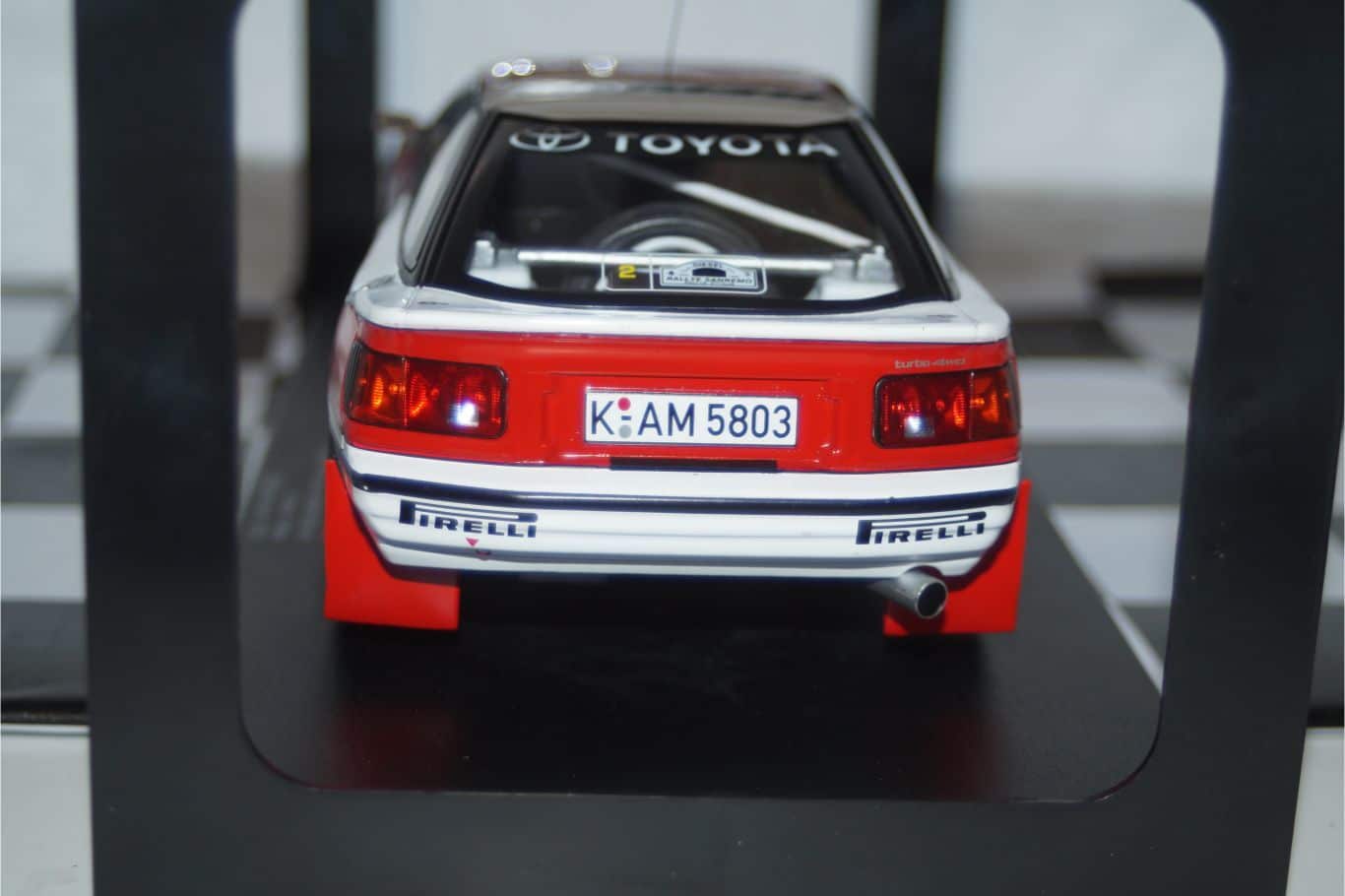 Ixo ford escort mk2 rac rally 1979 a.vatanen rac332 1:43