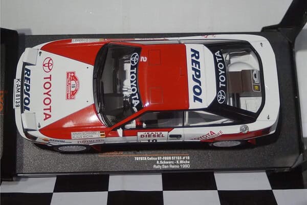 Ixo ford escort mk2 rac rally 1979 a.vatanen rac332 1:43