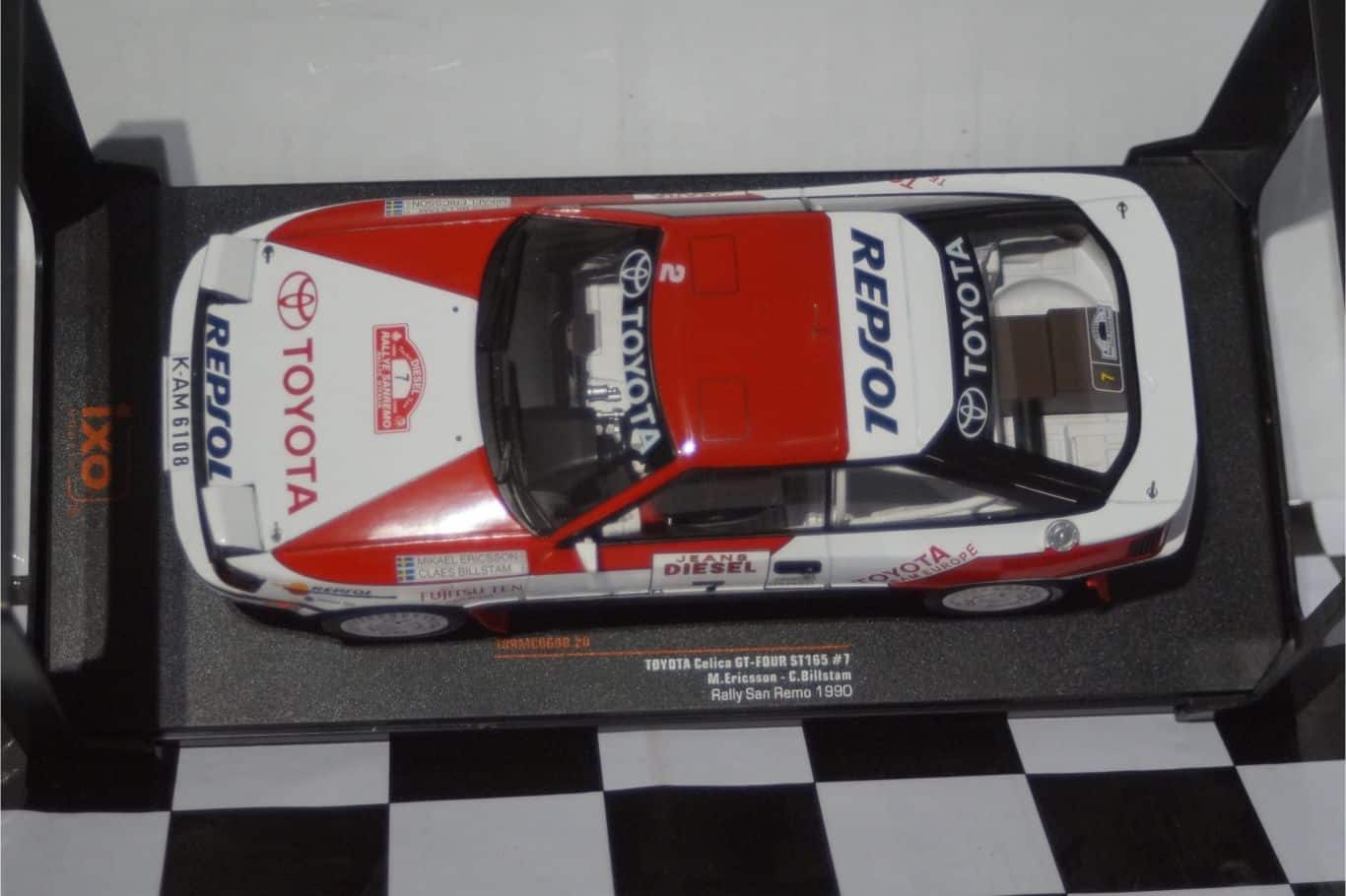 Ixo ford escort mk2 rac rally 1979 a.vatanen rac332 1:43