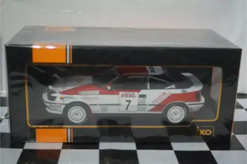Ixo toyota celica gt-four st165 rally san remo 1990 m.ericsson 1:18 18rmc069b.20