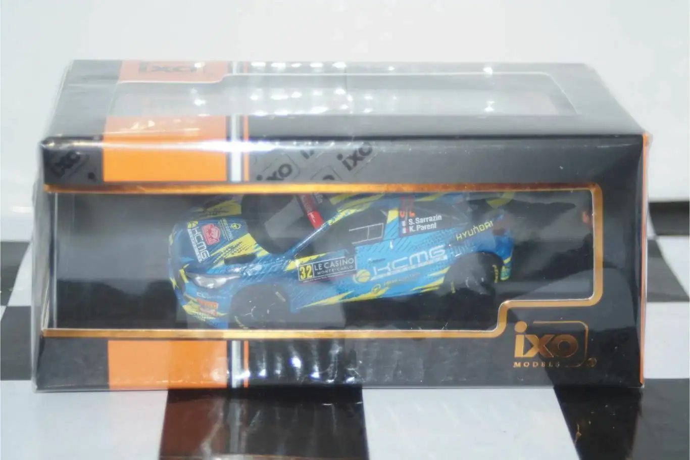 Ixo hyundai i20 coupe wrc monte carlo 2020 s.sarrazin 1:43 diecast ram754