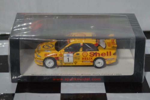 Spark mitsubishi lancer evolution rally finland 1995 1:43 resin s6502