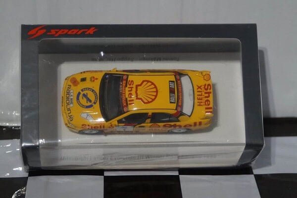 Spark mitsubishi lancer evolution rally finland 1995 1:43 resin s6502