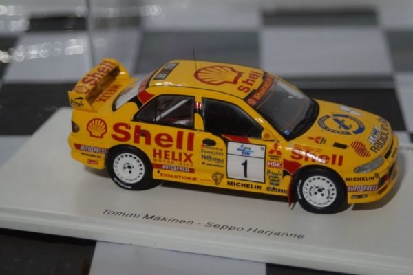 Spark mitsubishi lancer evolution rally finland 1995 1:43 resin s6502