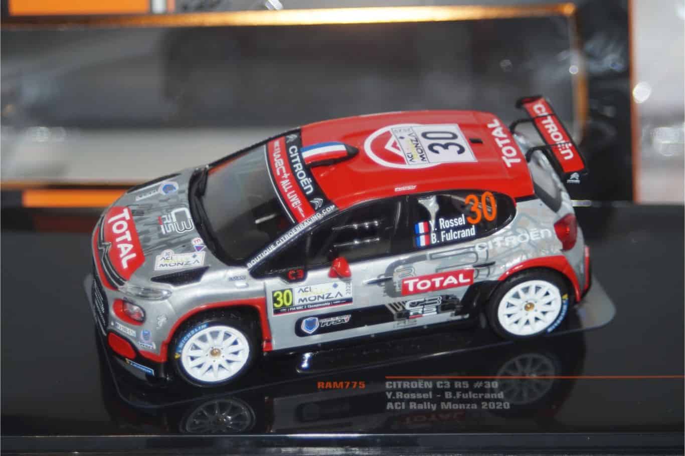 Ixo citroen ds3 r5 rally condroz 2016 s.lefebvre diecast 1:43 ram653