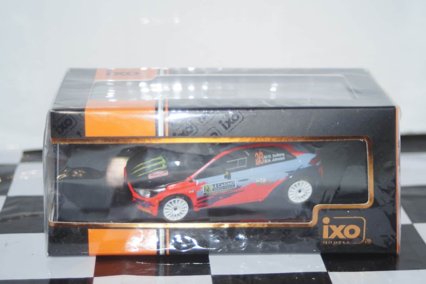 Ixo hyundai i20 r5 rallye monte-carlo 2021 o.solberg 1:43 diecast ram785lq