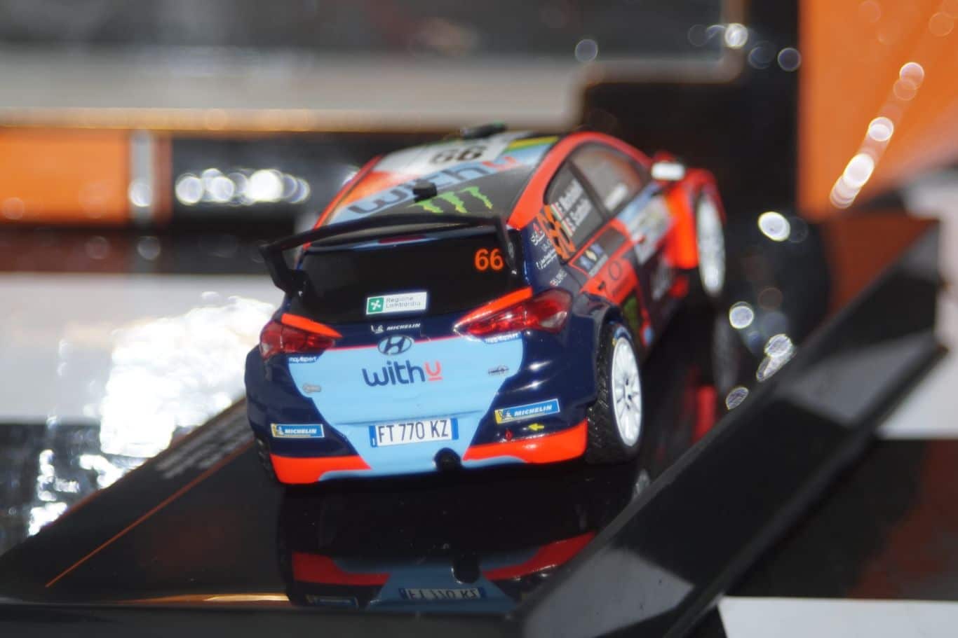 Ixo hyundai i20 r5 aci rally 2020 f.morbidelli 1:43 diecast ram780lq