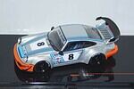 Ixo porsche 911 RWB BackDate Grey moc308 1:43