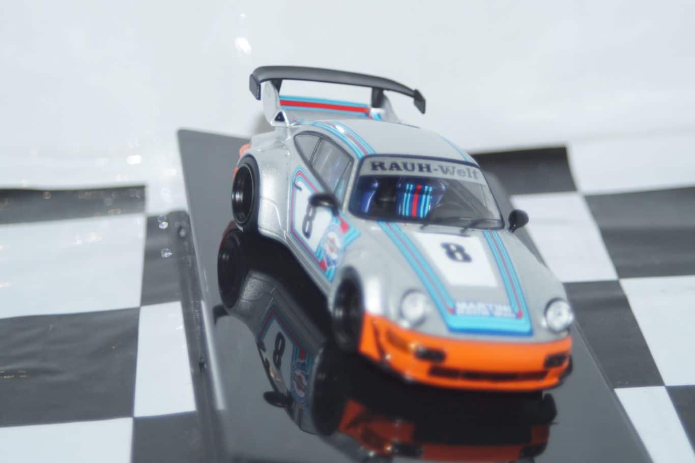 Ixo porsche 911 RWB BackDate Grey moc308 1:43