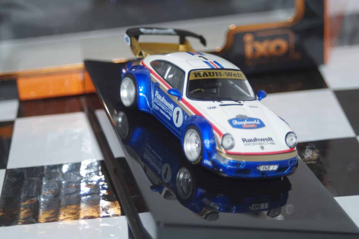 Ixo porsche 911 RWB BackDate Grey moc308 1:43
