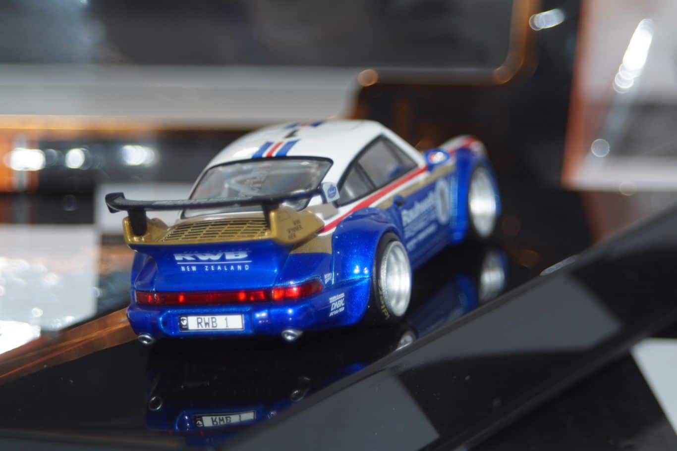 Ixo porsche 911 RWB BackDate Grey moc308 1:43