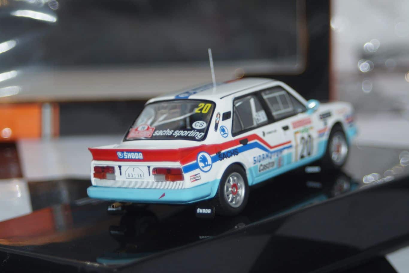 Ixo porsche 911 RWB BackDate Grey moc308 1:43