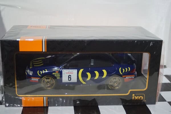 Ixo subaru impreza rally tour de corse 1995 p.liatti 18rmc063c.20 1:18