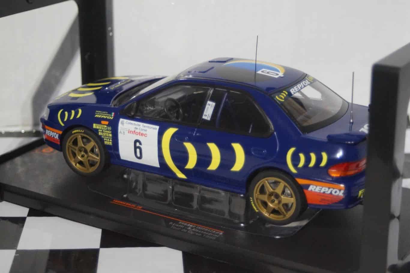 Ixo subaru impreza rally tour de corse 1995 p.liatti 18rmc063c.20 1:18