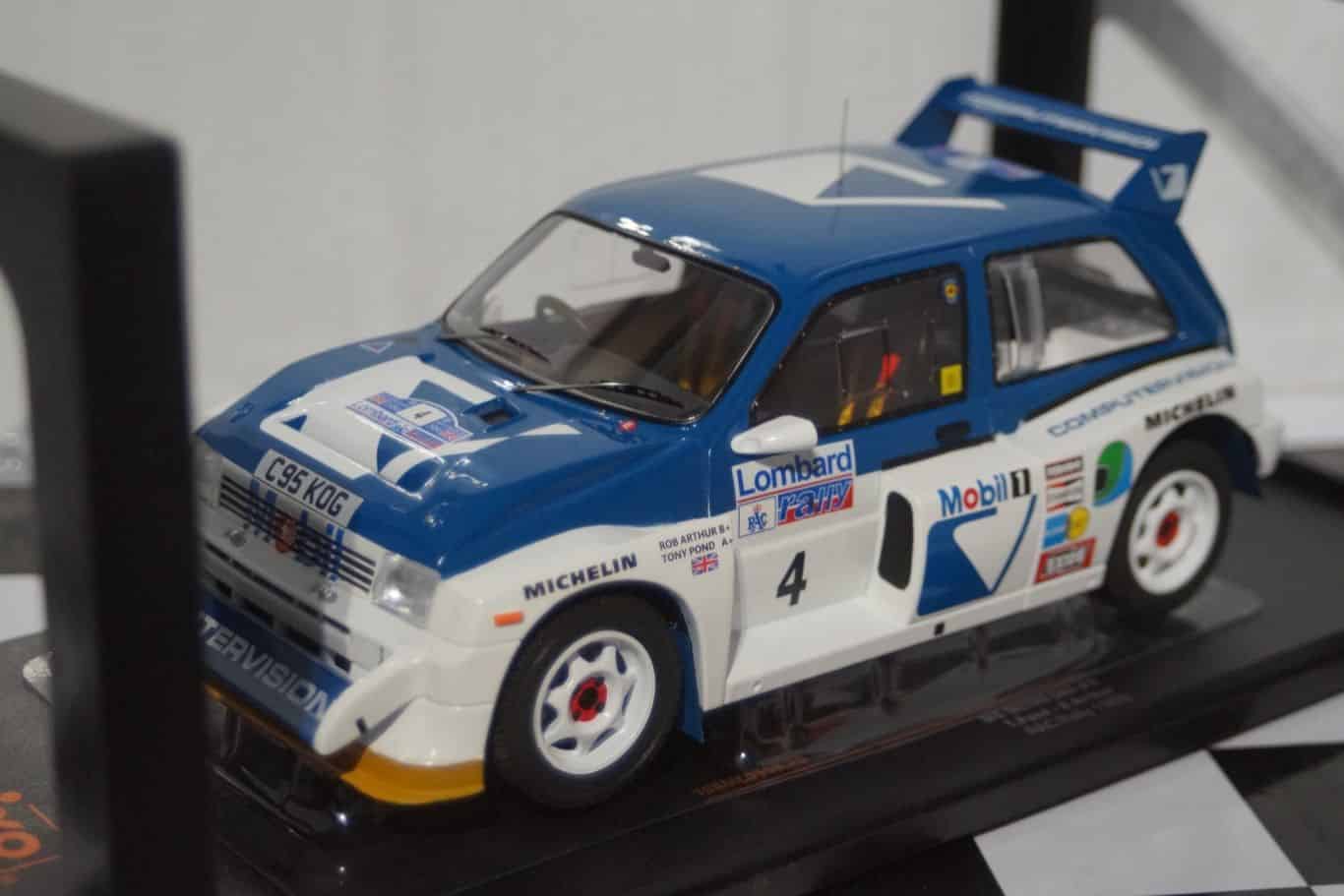 Ixo mg metro 6r4 rac rally 1986 t.pond 1:18 ref 18rmc068b