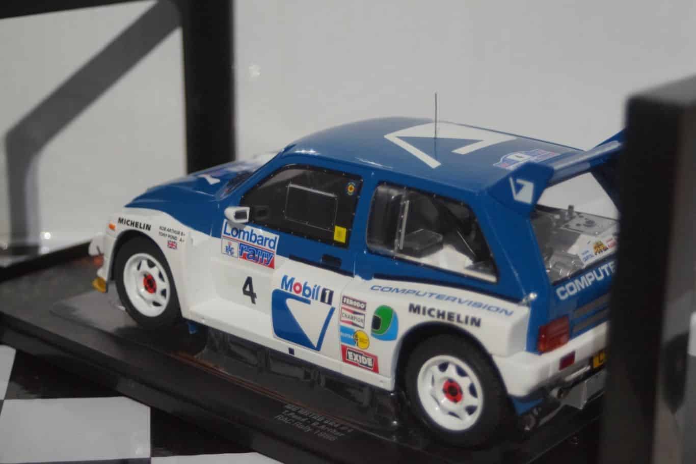 Ixo mg metro 6r4 rac rally 1986 t.pond 1:18 ref 18rmc068b
