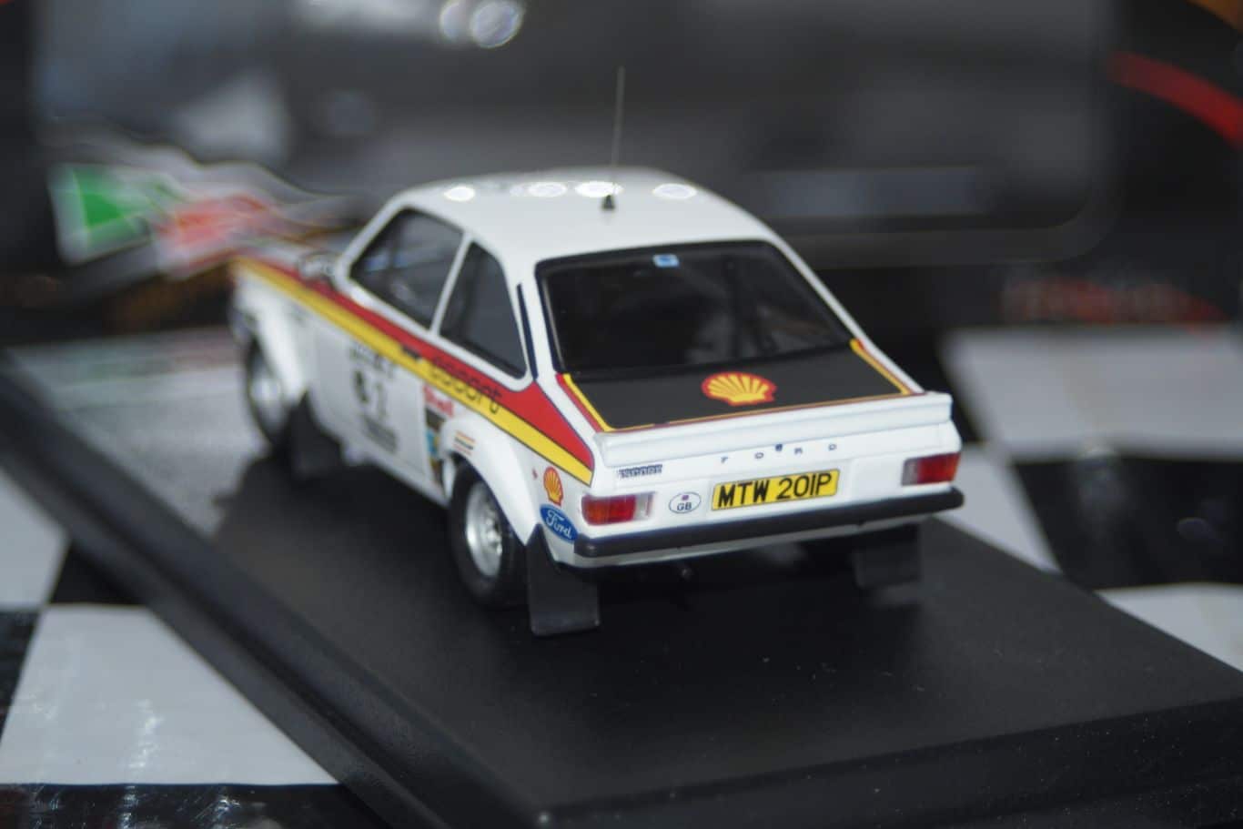 Ford Escort Mk2 RS Southern Cross Rally 1976 T.Makinen 1:43rd Scale RR.au 01 TROFEU