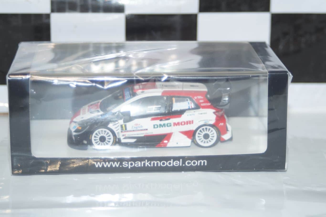 Spark ford fiesta wrc rally croatia 2021 a.fourmaux 1:43 resin s6590