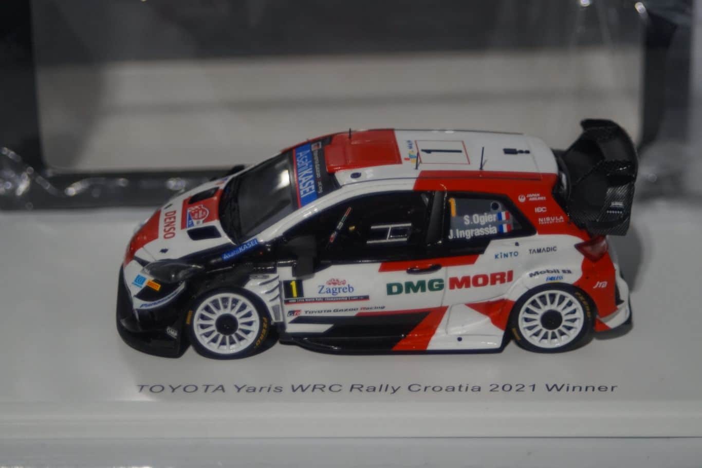 Spark ford fiesta wrc rally croatia 2021 a.fourmaux 1:43 resin s6590