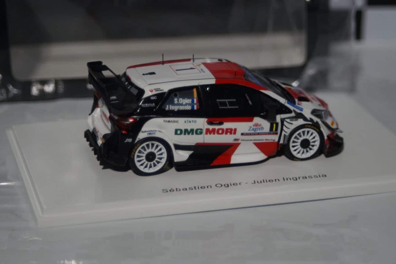 Spark ford fiesta wrc rally croatia 2021 a.fourmaux 1:43 resin s6590
