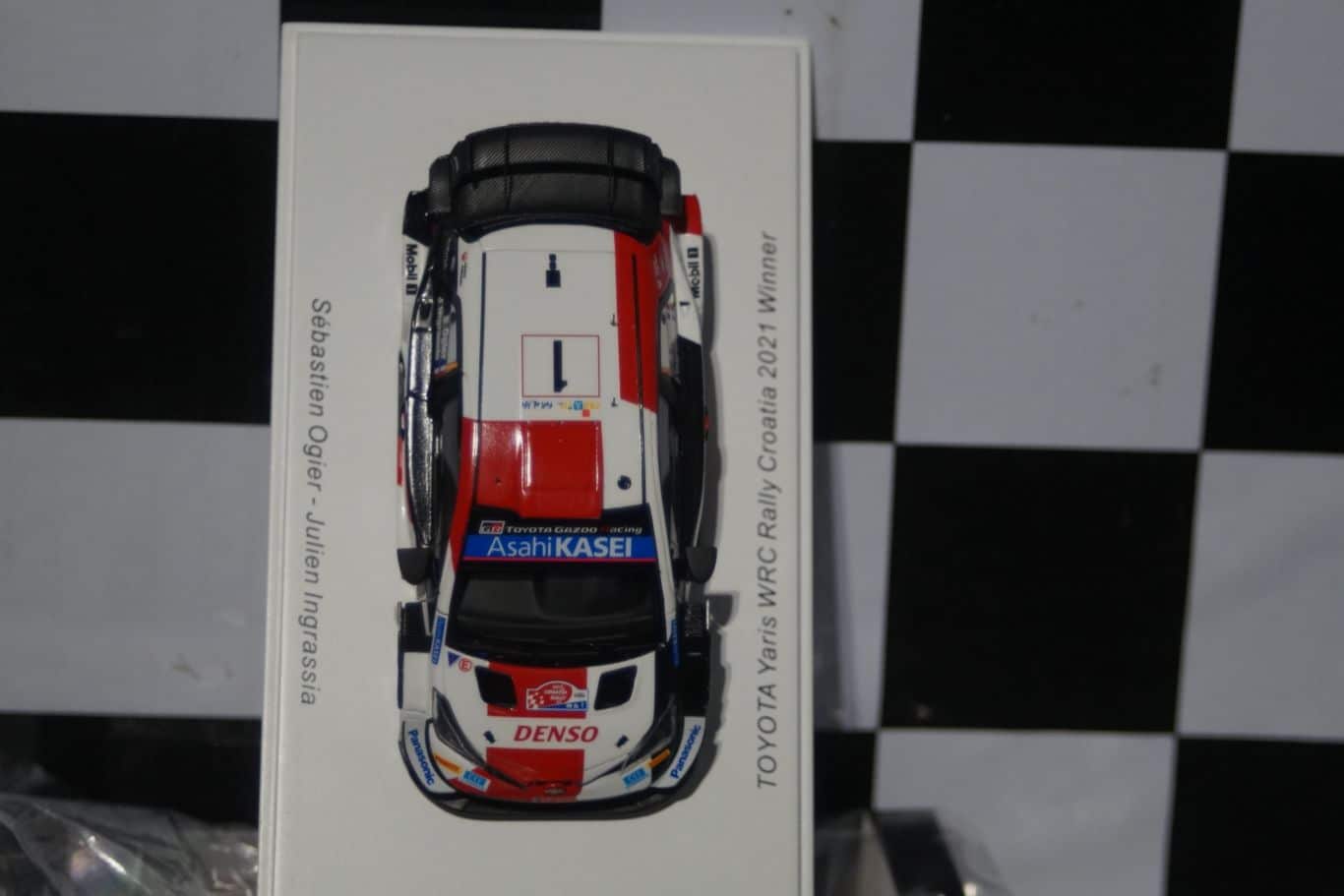 Spark ford fiesta wrc rally croatia 2021 a.fourmaux 1:43 resin s6590