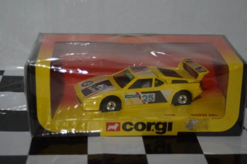 Corgi mettoy toys northampton bmw m1 bmw racing 25 1:36th c0308