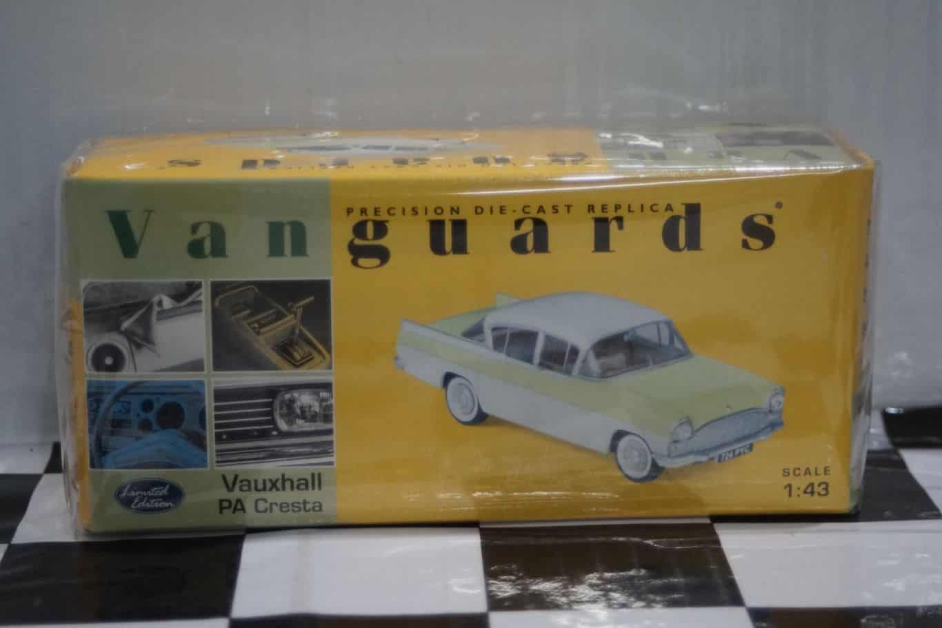 VanguardsVauxhallPACrestaLimeYellowVA:Scale