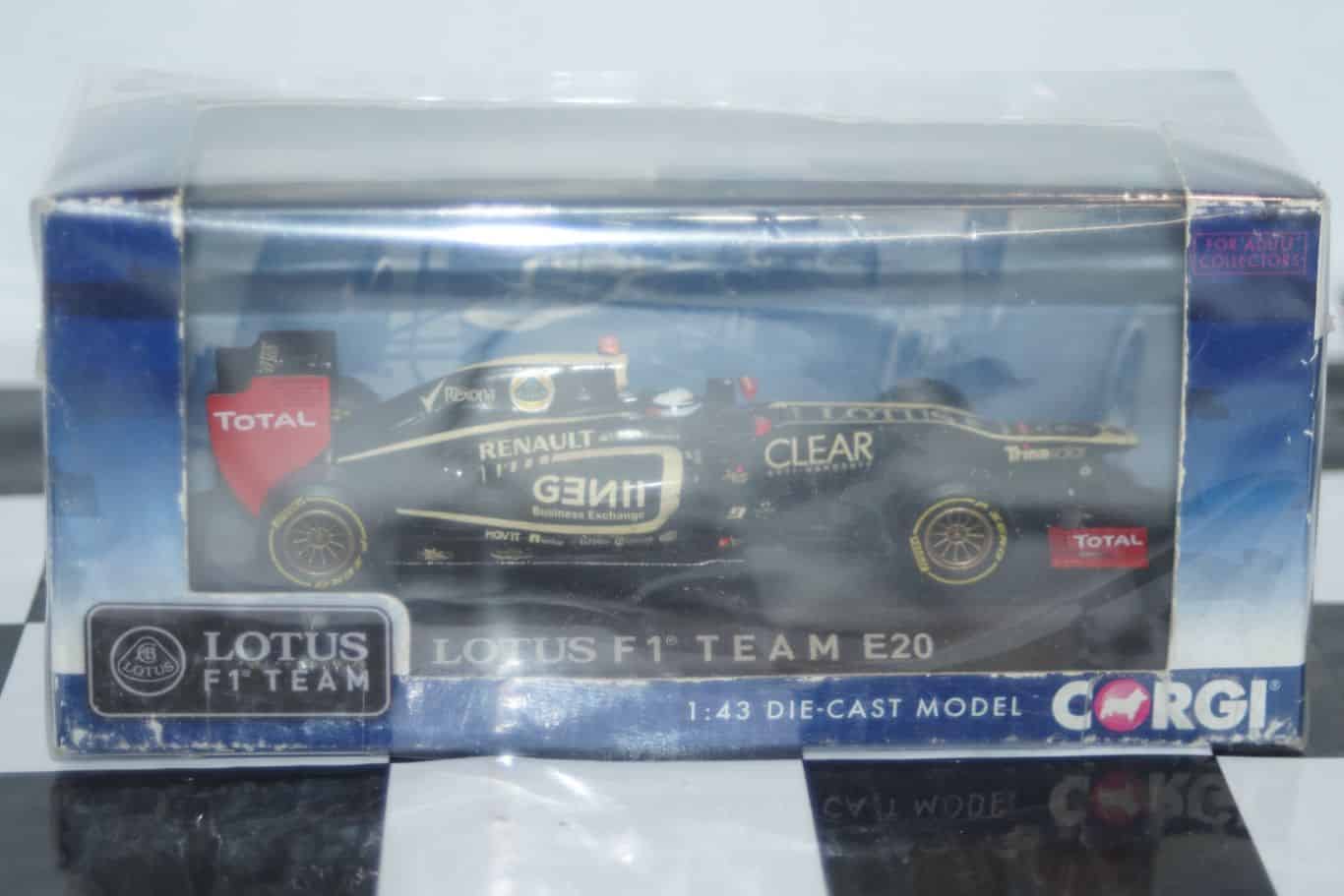 Vanguards lotus f1 team e20 2012 race k.raikkonen cc56401 1:43 scale