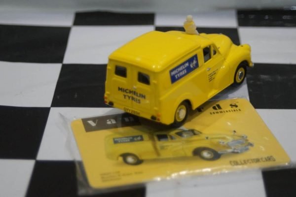 Vanguards austin 8-cwt van michelin tyres yellow va01129 1:43 scale