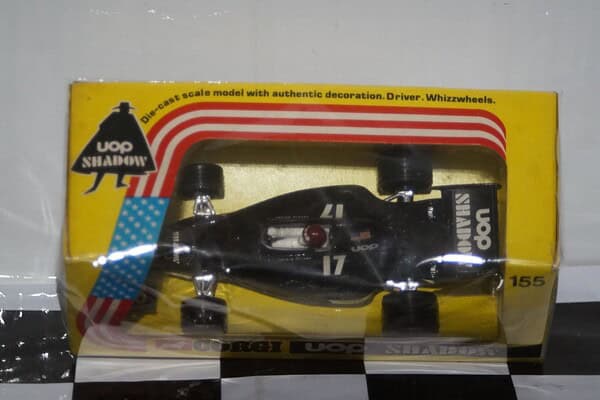 Corgi mettoy co.ltd toys uop shadow formula 1 racing jackie oliver in 1:36 155