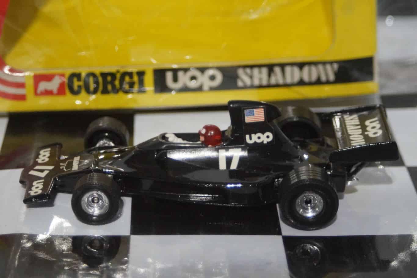 Corgi mettoy co.ltd toys uop shadow formula 1 racing jackie oliver in 1:36 155