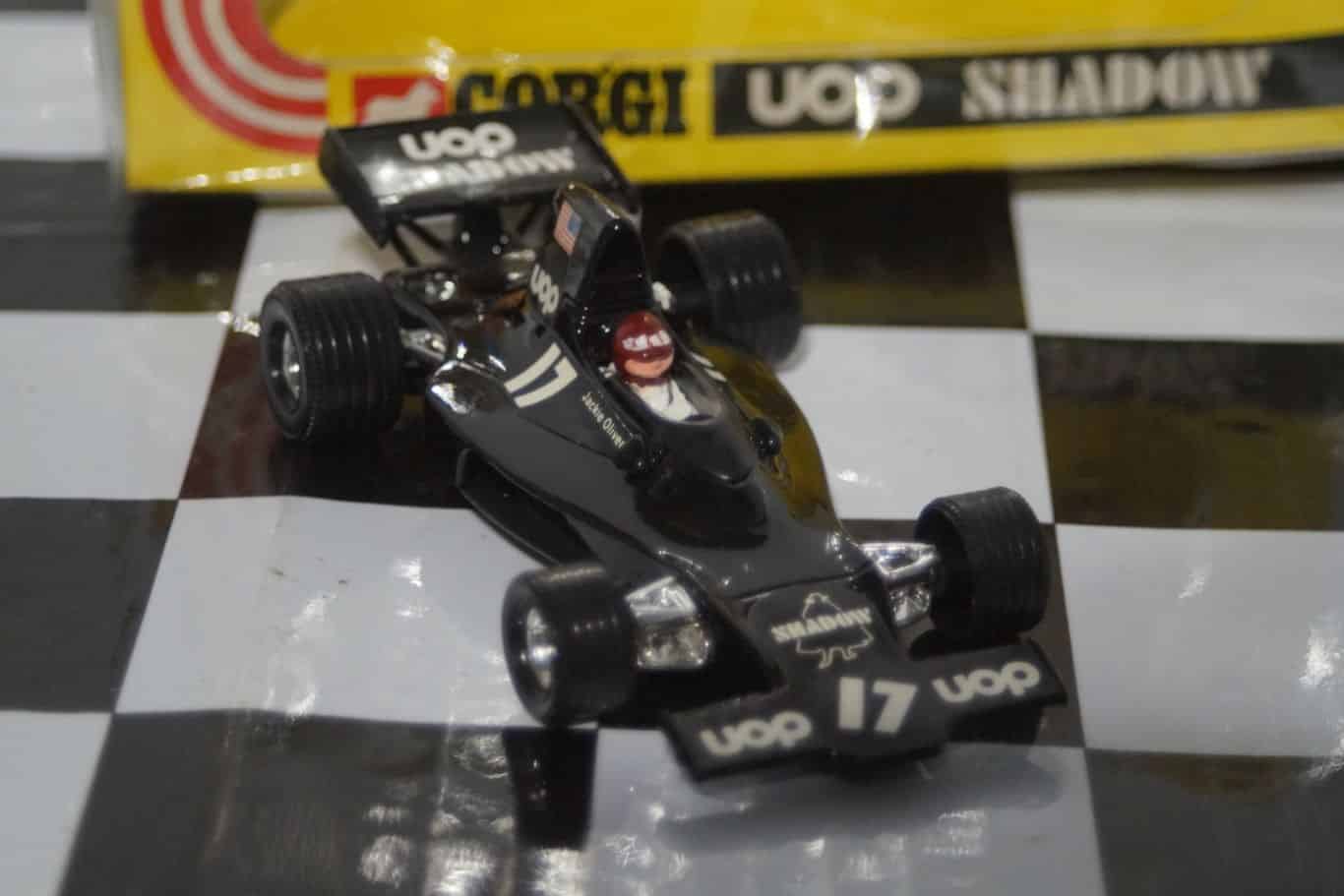 Corgi mettoy co.ltd toys uop shadow formula 1 racing jackie oliver in 1:36 155