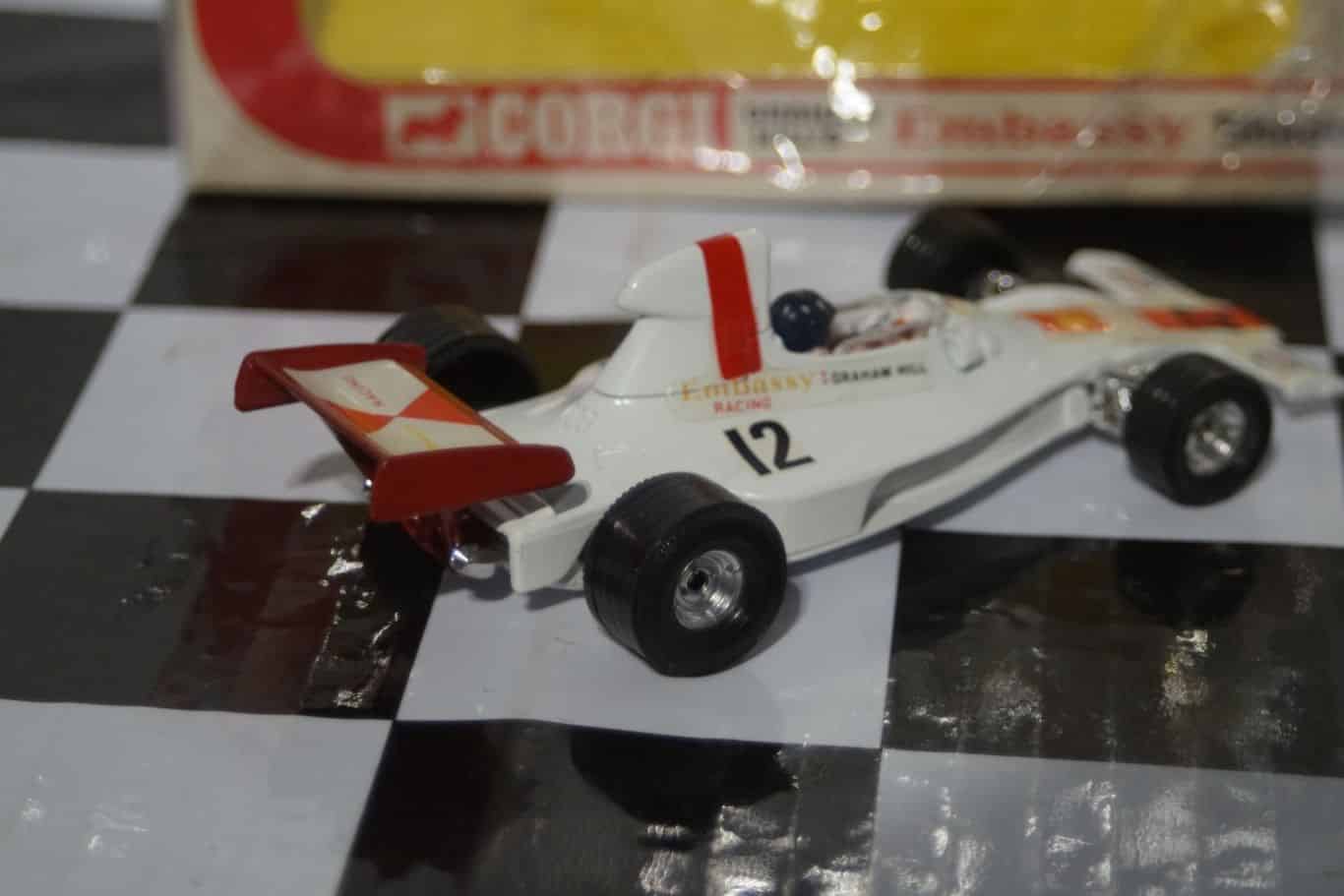 Corgi mettoy co.ltd toys embassy shadow formula 1 racing graham hill in 1:36 156