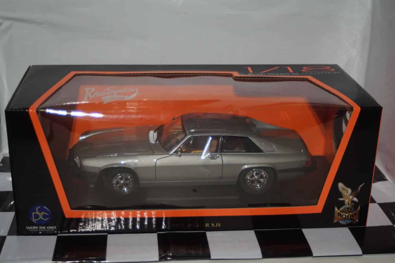 Road Signature Jaguar XJS Grey 2 Door LDC92658gr 1:18 Scale