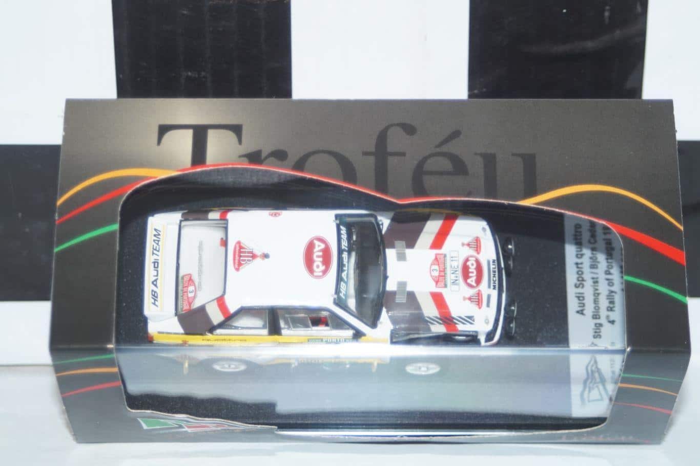Toyota corolla levin 1000 lakes rally 1977 m.saaristo 1:43rd scale rr.fi 14 trofeu