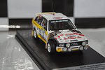 Toyota corolla levin 1000 lakes rally 1977 m.saaristo 1:43rd scale rr.fi 14 trofeu