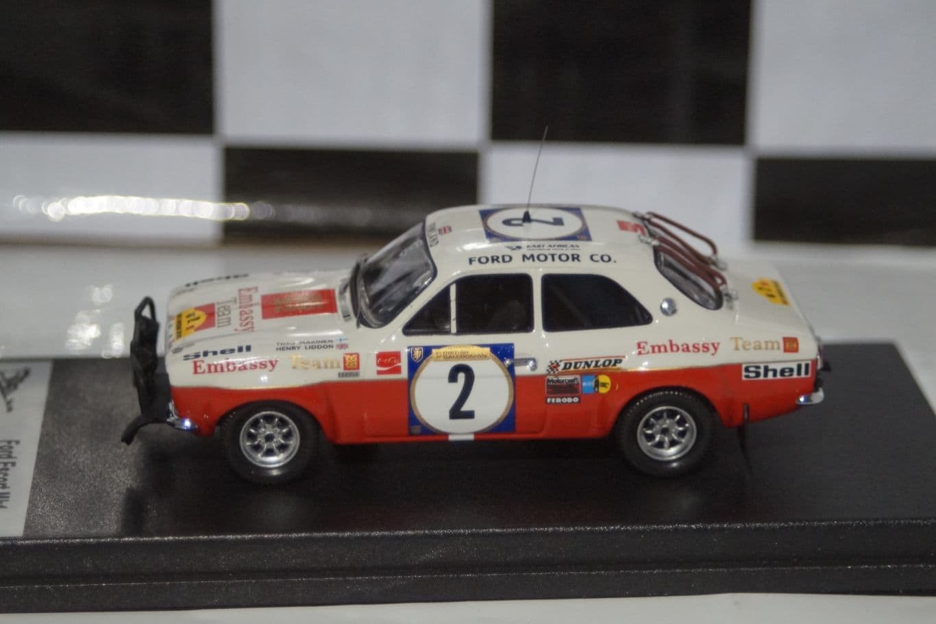 Trofeu Saab 99 RAC Rally 1979 Stig Blomqvist Resin dsn1:43 – 15