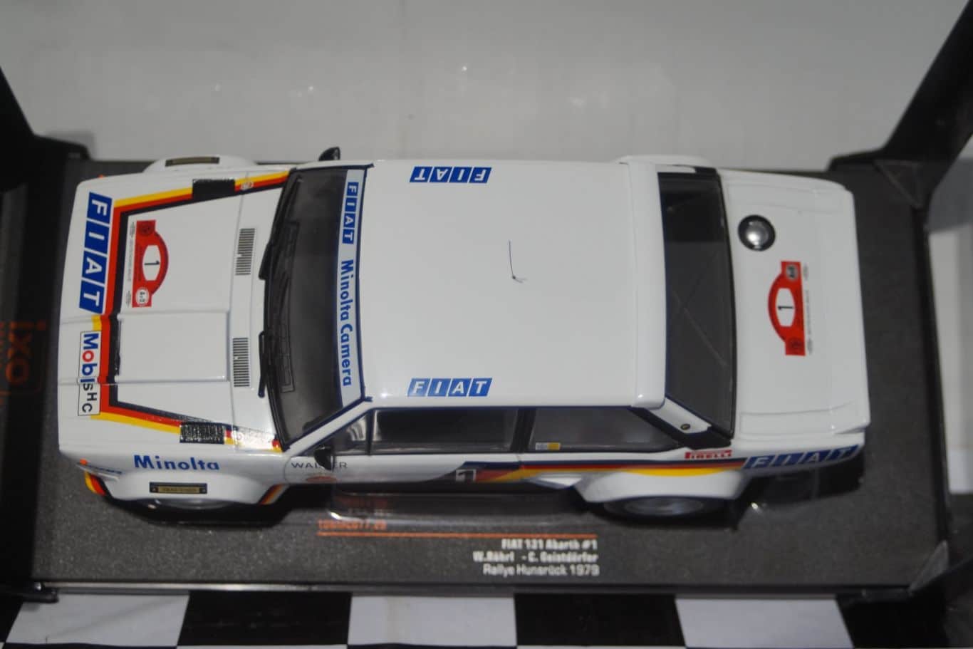 Ixo Fiat 131 Abarth Rallye Hunsruck W.Rorhl 1979 1:18 18RMC077.20