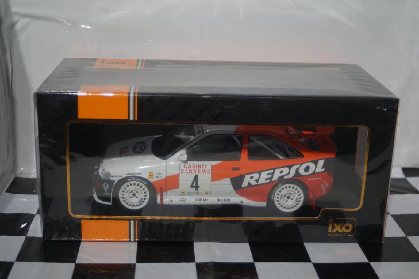 Ixo ford escort rs cosworth san remo 1996 by b.thiry 1:18 18rmc076b.20