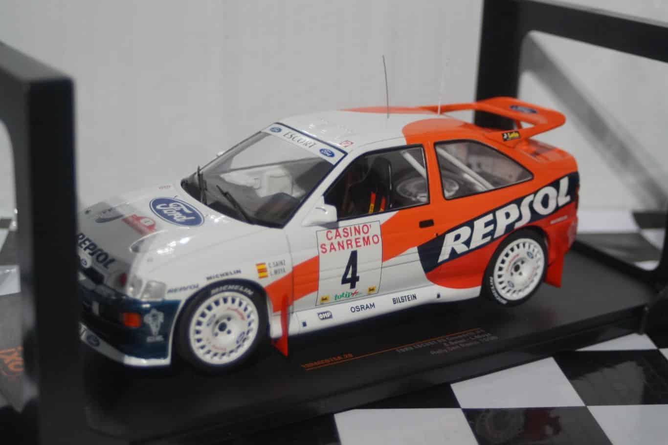 Ixo ford escort rs cosworth san remo 1996 by b.thiry 1:18 18rmc076b.20