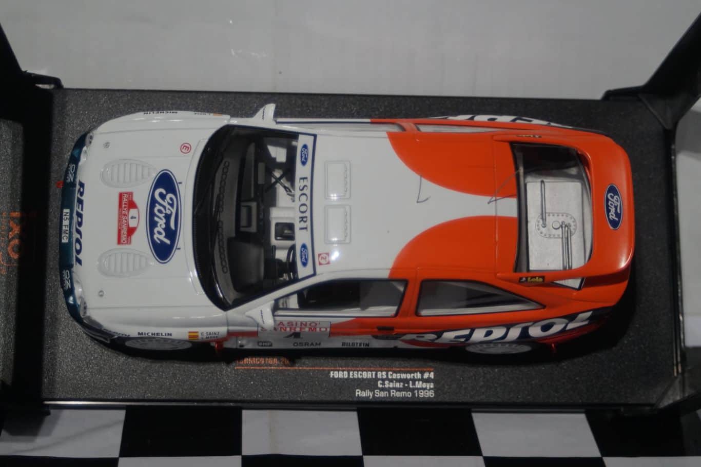 Ixo ford escort rs cosworth san remo 1996 by b.thiry 1:18 18rmc076b.20