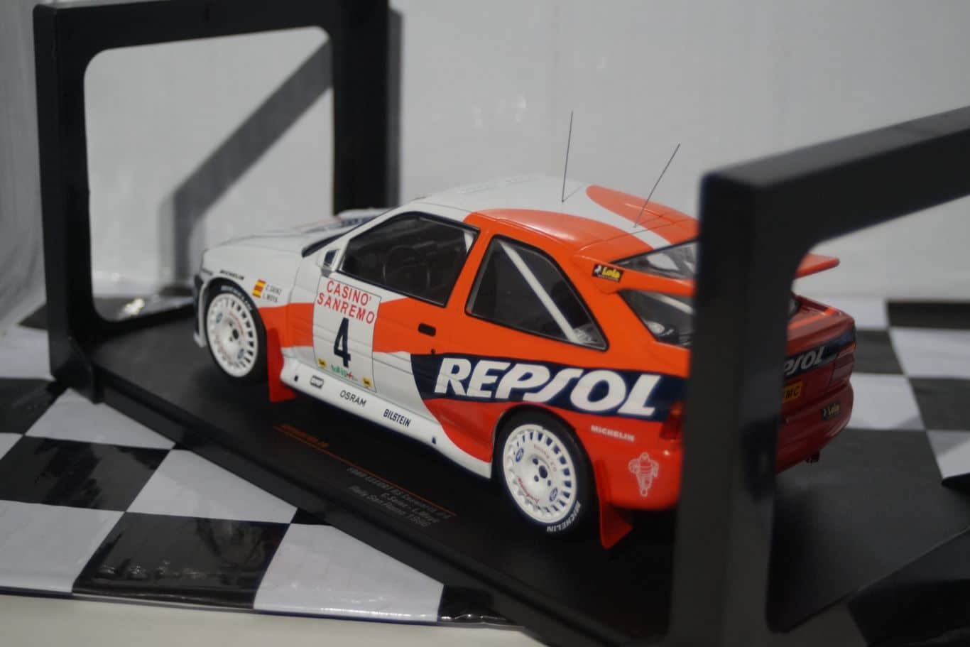 Ixo ford escort rs cosworth san remo 1996 by b.thiry 1:18 18rmc076b.20